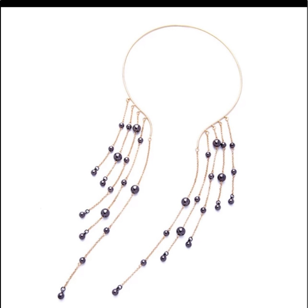 Waterfall statement necklace - Picture 2 of 6